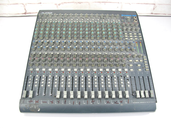 Alesis Studio 32 Professional 32 Channel 4 Bus Analog Mixer Recording Console