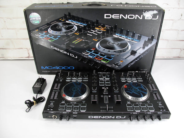 Denon MC4000 Professional 2 Channel Serato DJ Controller Interface