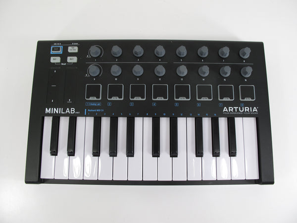 Arturia MiniLab MkII Portable Compact 25 Slim-Key Studio MIDI Controller