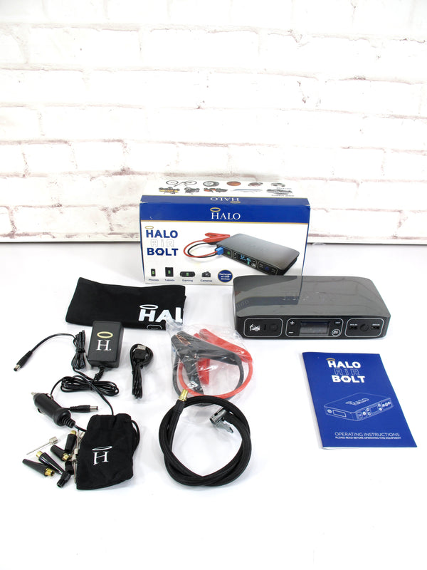 Halo Bolt Air 58830 mWh Portable Emergency Power Kit with Tire Pump