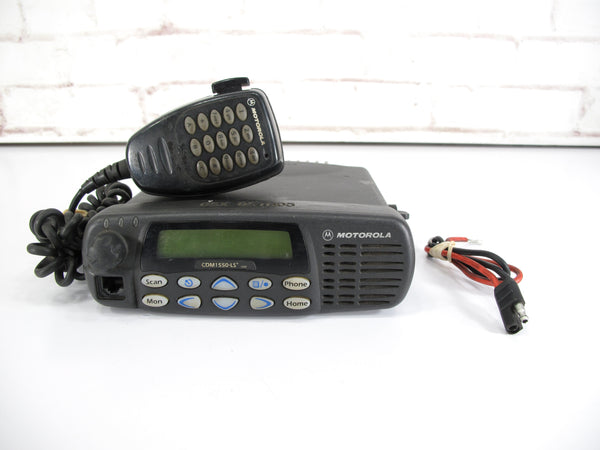Motorola CDM1550 LS+ AAM25KKF9DP6AN VHF136-174MHz 25-40W 160CH Underdash Radio