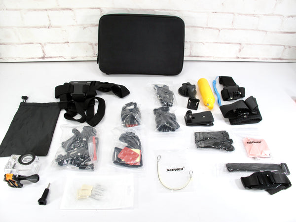 Neewer GoPro Hero Accessories Bundle Kit Sports Camera Strap Mount Action Cam