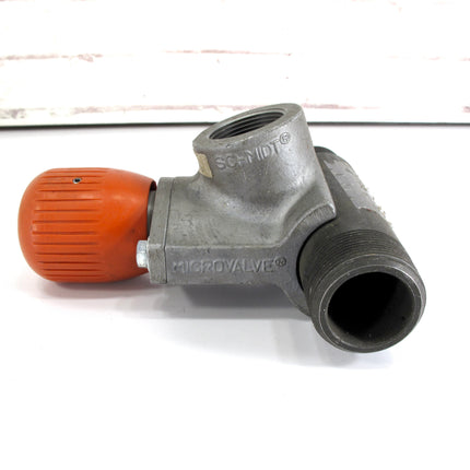 Schmidt Microvalve 1-1/4" Threaded Abrasive Metering Valve