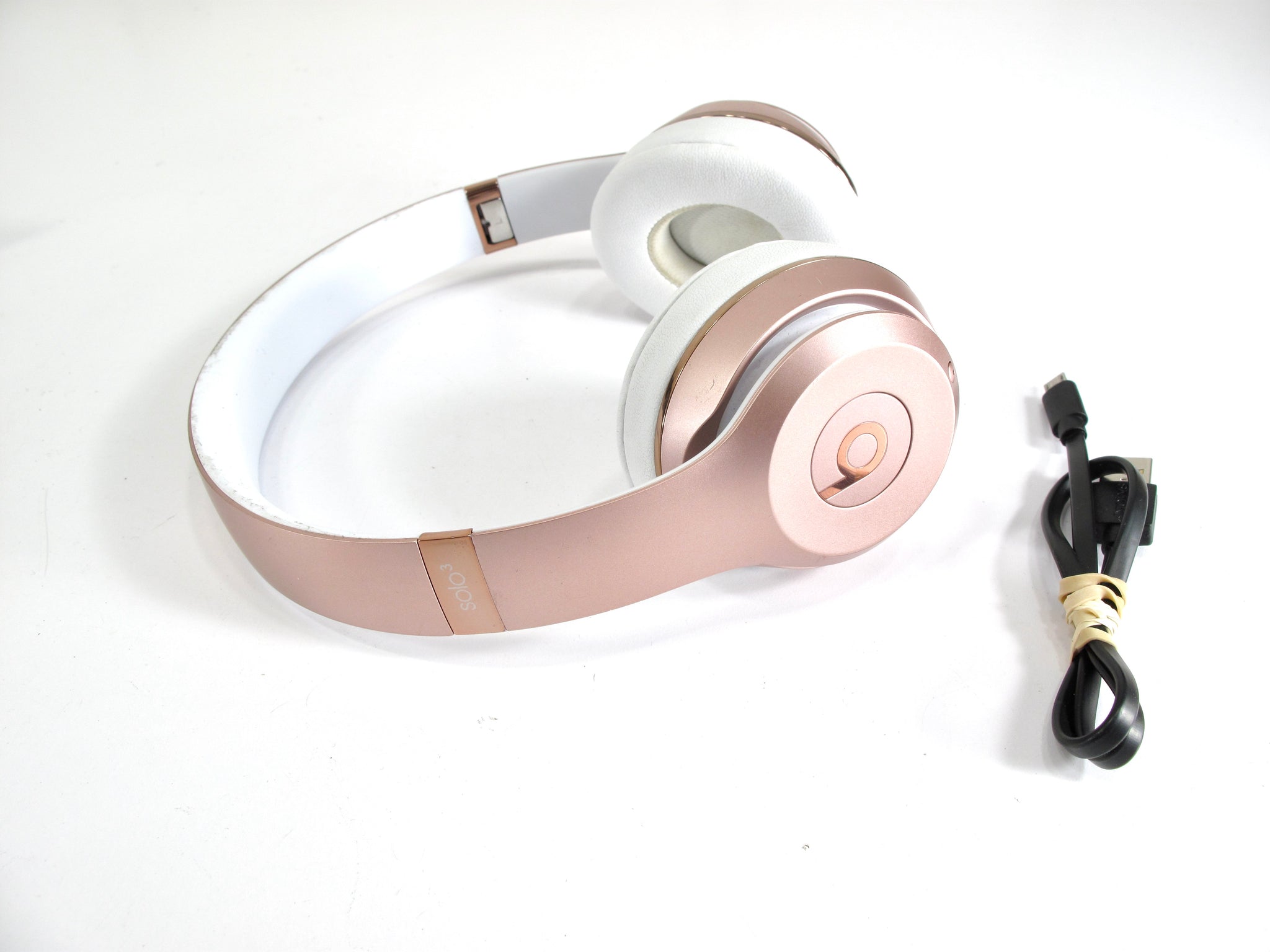 Beats By Dr Dre Solo3 Bluetooth Rose Gold Headphones A1796