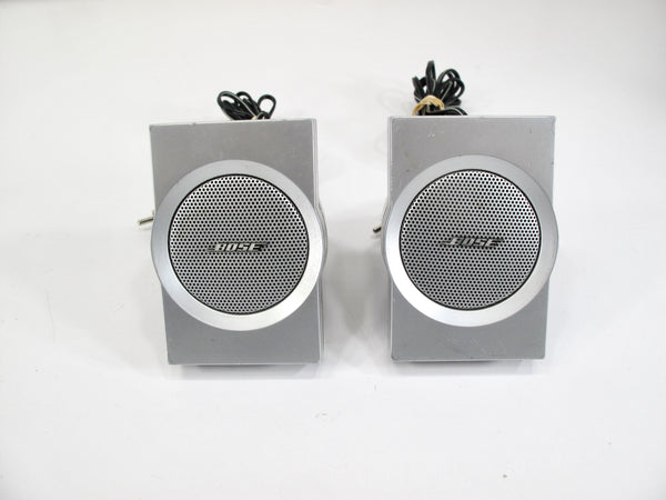 Bose Companion 3 Series I 1 Silver Mini Multimedia Computer Speaker Pair