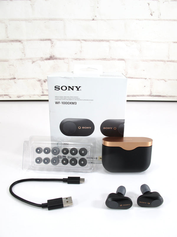 Sony WF-1000XM3 Wireless Bluetooth Noise Cancelling Headphones Earbuds