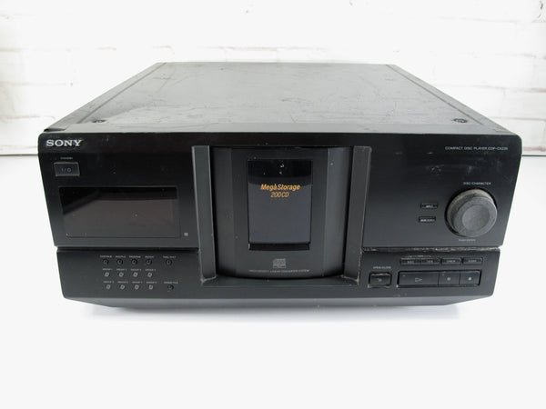 Sony CDP-CX235 Mega Storage 200 Disc Audio CD Player Changer Carousel