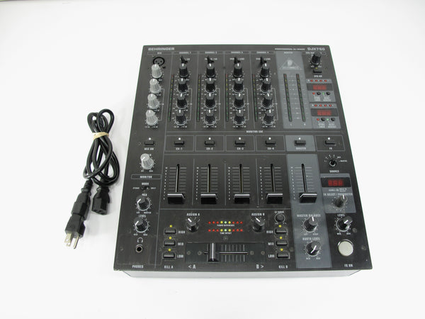 Behringer DJX750 Professional 4-channel DJ Mixer