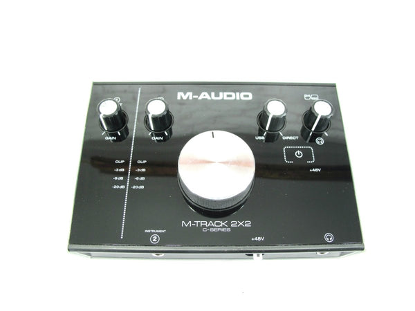 M - Audio M Audio M Track 2X2 USB 2 In 2 Out 24/192 Computer Recording Audio Interface - ZeereeZ