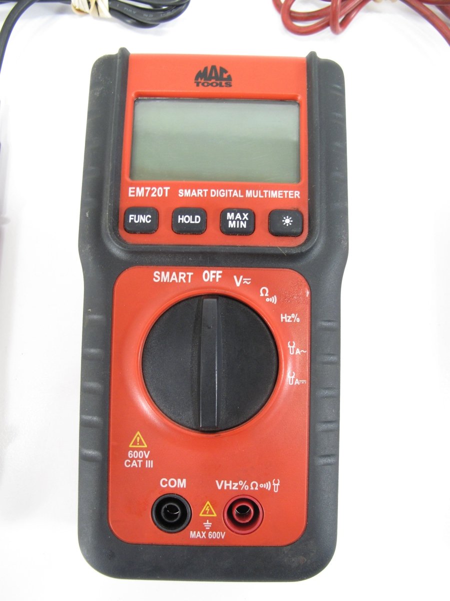Mac Tool EM720T Smart Auto Select Digital Multimeter w/ Lead Set - ZeereeZ