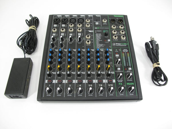 Mackie ProFXv3 10 Channel USB Digital Effects Compact Professional Audio Mixer - ZeereeZ