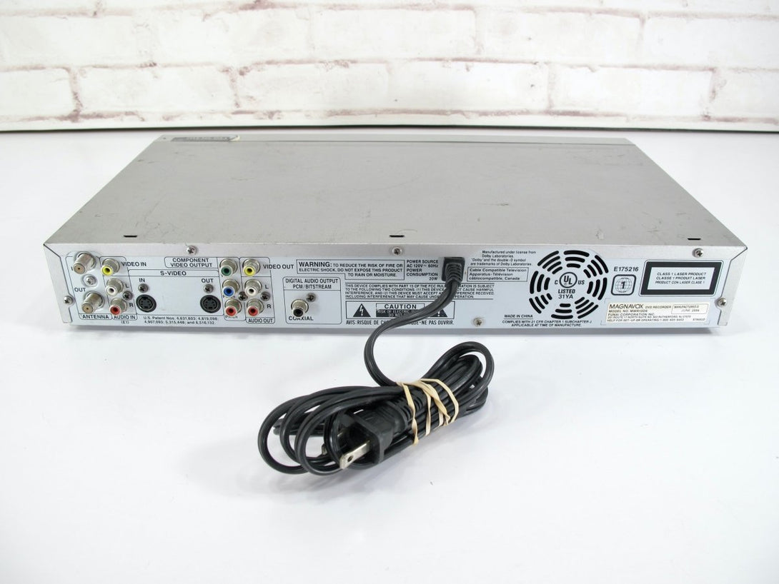 Magnavox MWR10D6 Progressive Scan DVD Player Recorder DVD - R - ZeereeZ