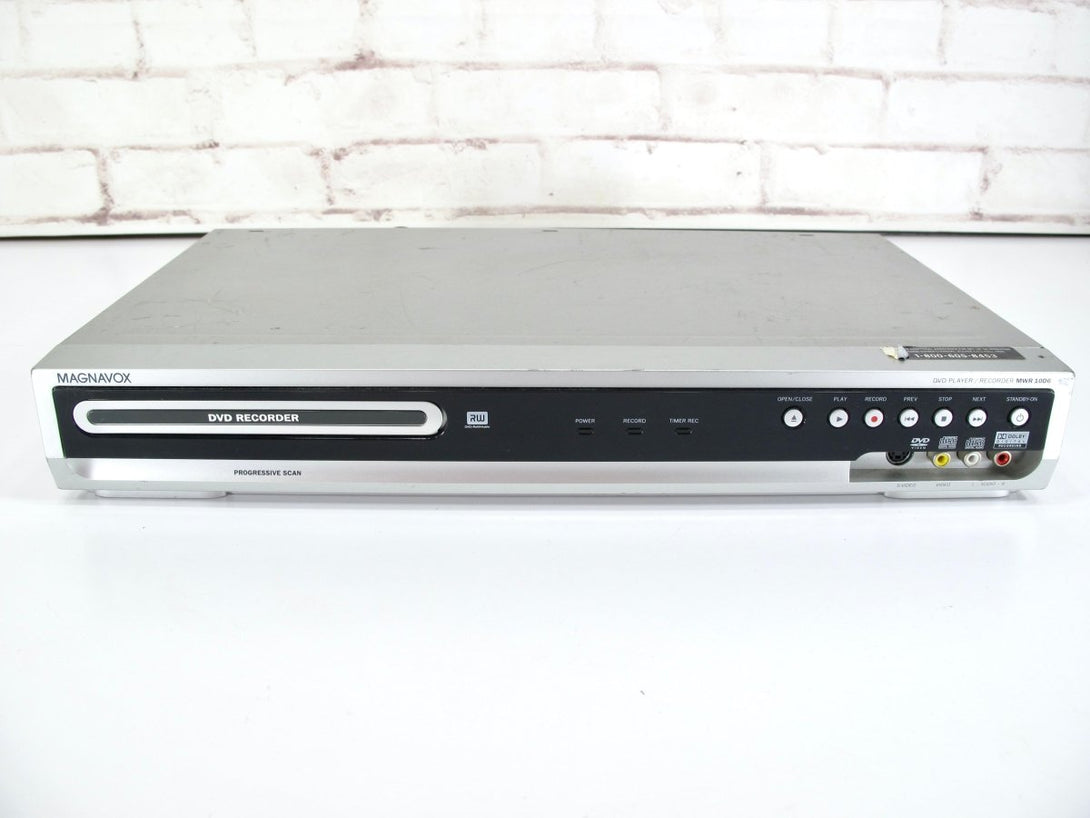 Magnavox MWR10D6 Progressive Scan DVD Player Recorder DVD - R - ZeereeZ