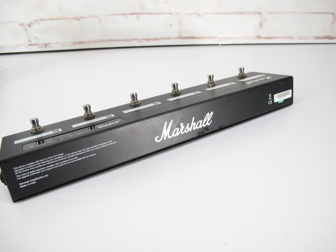 Marshall PEDL - 00044 6 Button Guitar Amplifier Foot Switch Pedal for JVM Series Amps - ZeereeZ