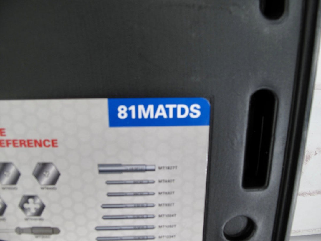 Matco Tools 81MATDS 81 - Piece Auto Master Tap & Die Set Complete - ZeereeZ