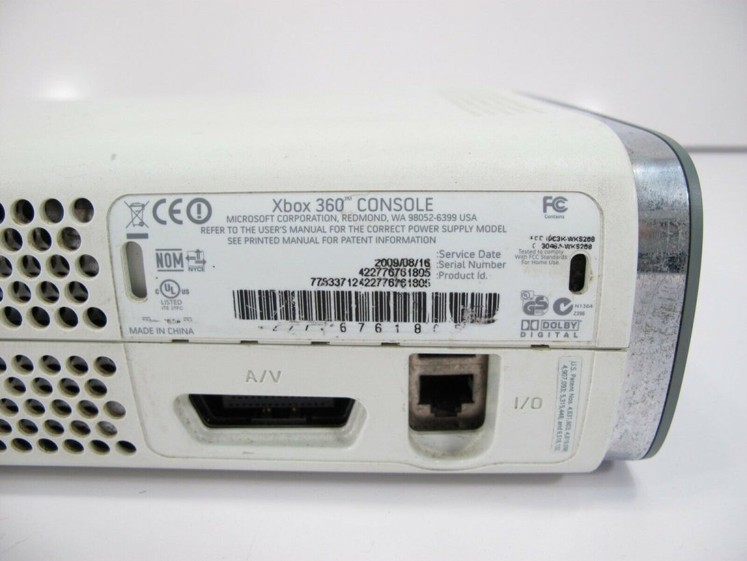 Microsoft Xbox 360 Video Game Console Only w/ 20GB Hard Drive - ZeereeZ