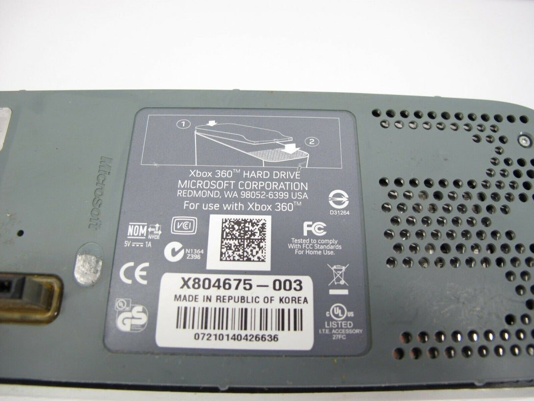 Microsoft Xbox 360 Video Game Console Only w/ 20GB Hard Drive - ZeereeZ