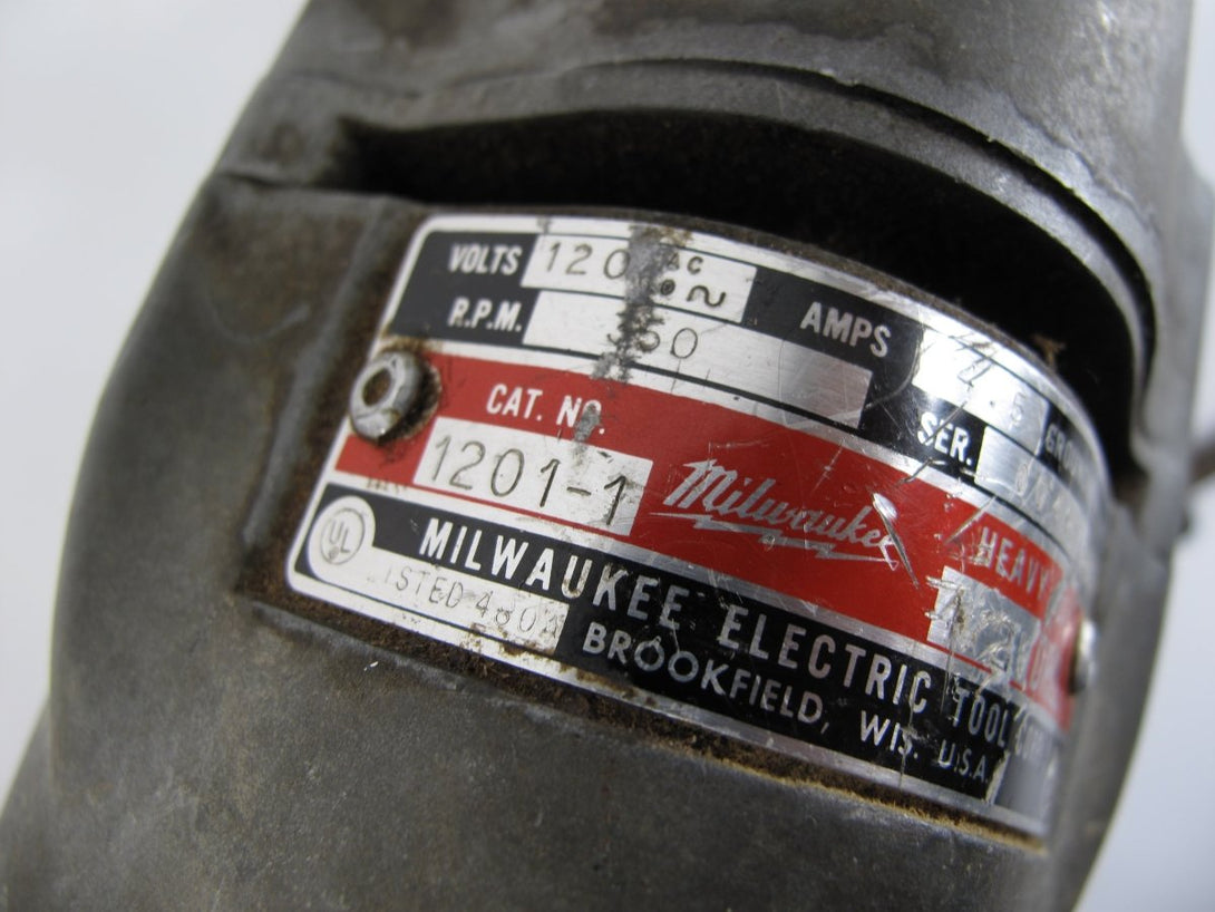 Milwaukee 1201 - 1 Heavy Duty Corded 1/2" Right Angle Drill - ZeereeZ