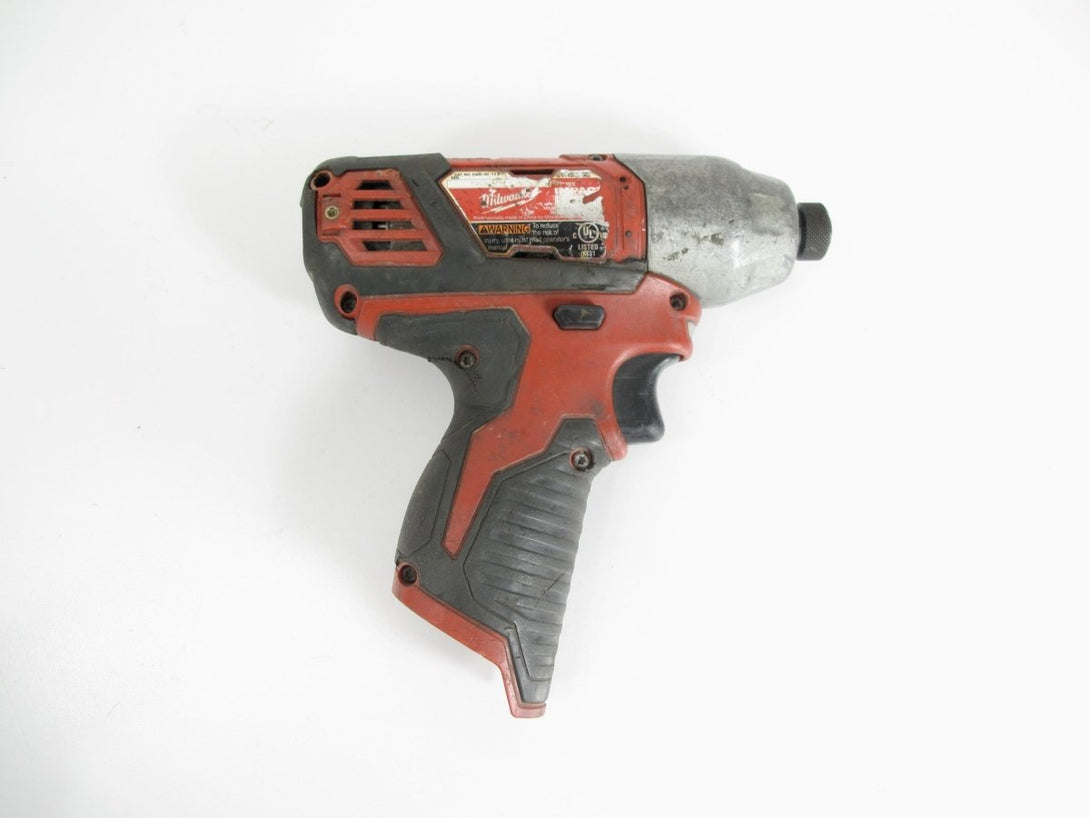 Milwaukee 2462 - 20 M12 12V Lithium Ion 1/4" Cordless Hex Impact Driver Tool Only - ZeereeZ
