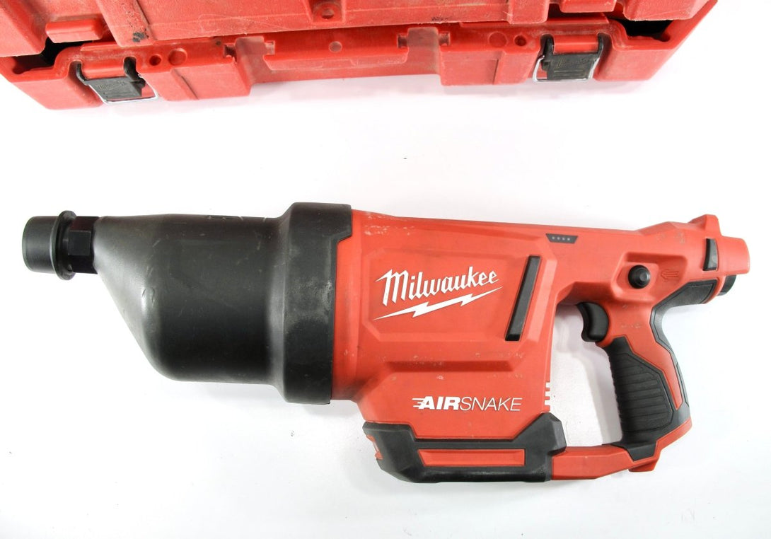 Milwaukee 2572B - 21 M12 AIRSNAKE 12V Li - Ion Drain Cleaning Air Gun Kit - ZeereeZ