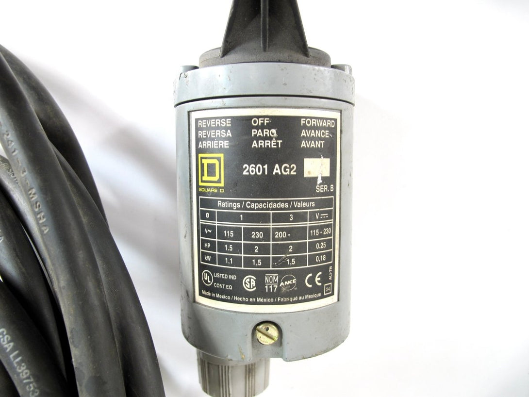 Milwaukee 4262 - 1 Drill Motor w/ Holophane Attachement & Square D Drum Switch - ZeereeZ