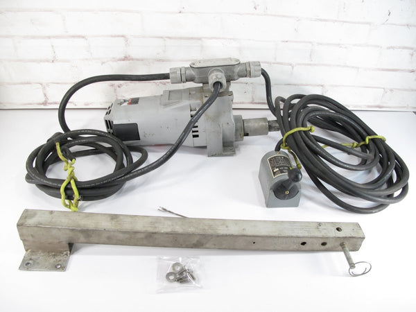 Milwaukee 4262 - 1 Drill Motor w/ Holophane Attachement & Square D Drum Switch - ZeereeZ