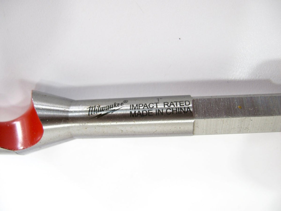 Milwaukee 48 - 13 - 6000 1" x 18" High - Quality 7/16" Hex Quick Change Ship Auger Bit - ZeereeZ