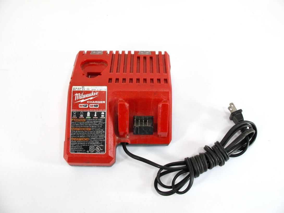Milwaukee 48 - 59 - 1812 M12 M18 18V Lithium Battery Charger 12 18 Volt OEM - ZeereeZ