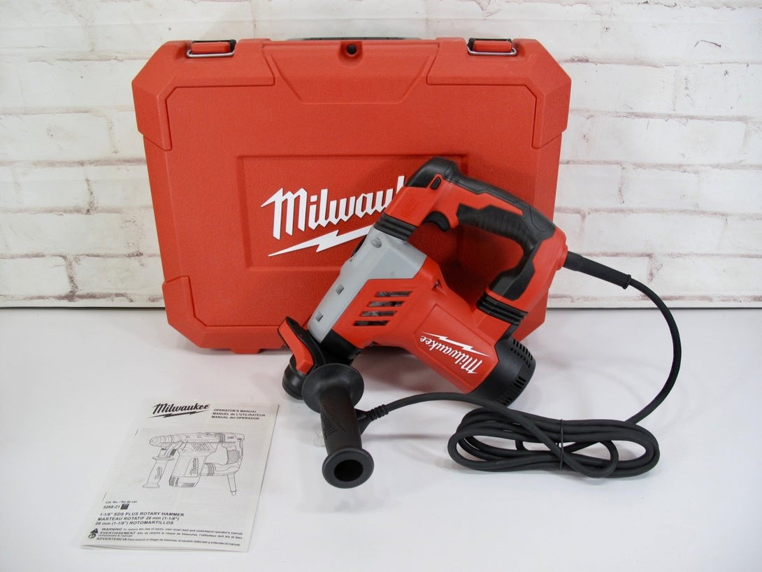 Milwaukee 5268 - 21 8 - Amp Corded Anti - Vibration Handle Rotary Hammer w/ Case - ZeereeZ