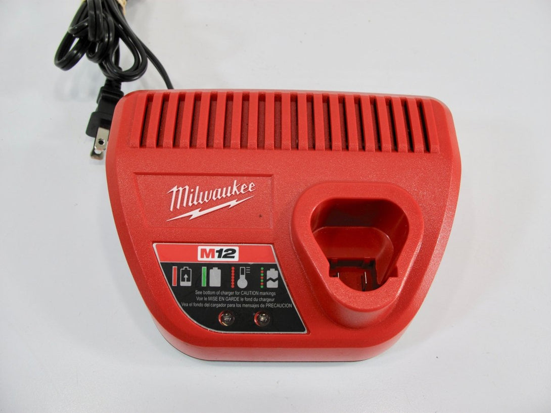 Milwaukee M12 48 - 59 - 2401 Lithium 12V Cordless Tool Charger - ZeereeZ