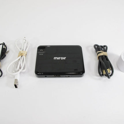 Miroir M20 DLP Micro HDMI 640x360 Portable Rechargeable Pocket Projector - ZeereeZ