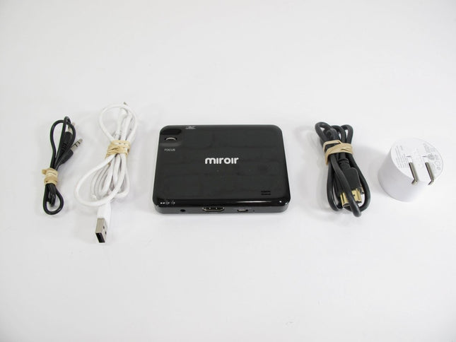 Miroir M20 DLP Micro HDMI 640x360 Portable Rechargeable Pocket Projector - ZeereeZ