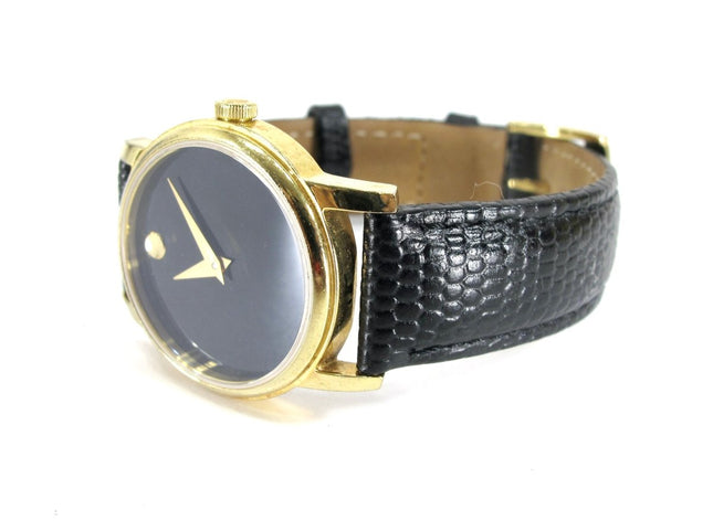 Movado 01.3.34.6003 Museum Classic Women's Gold PVD Watch $595 MSRP - ZeereeZ