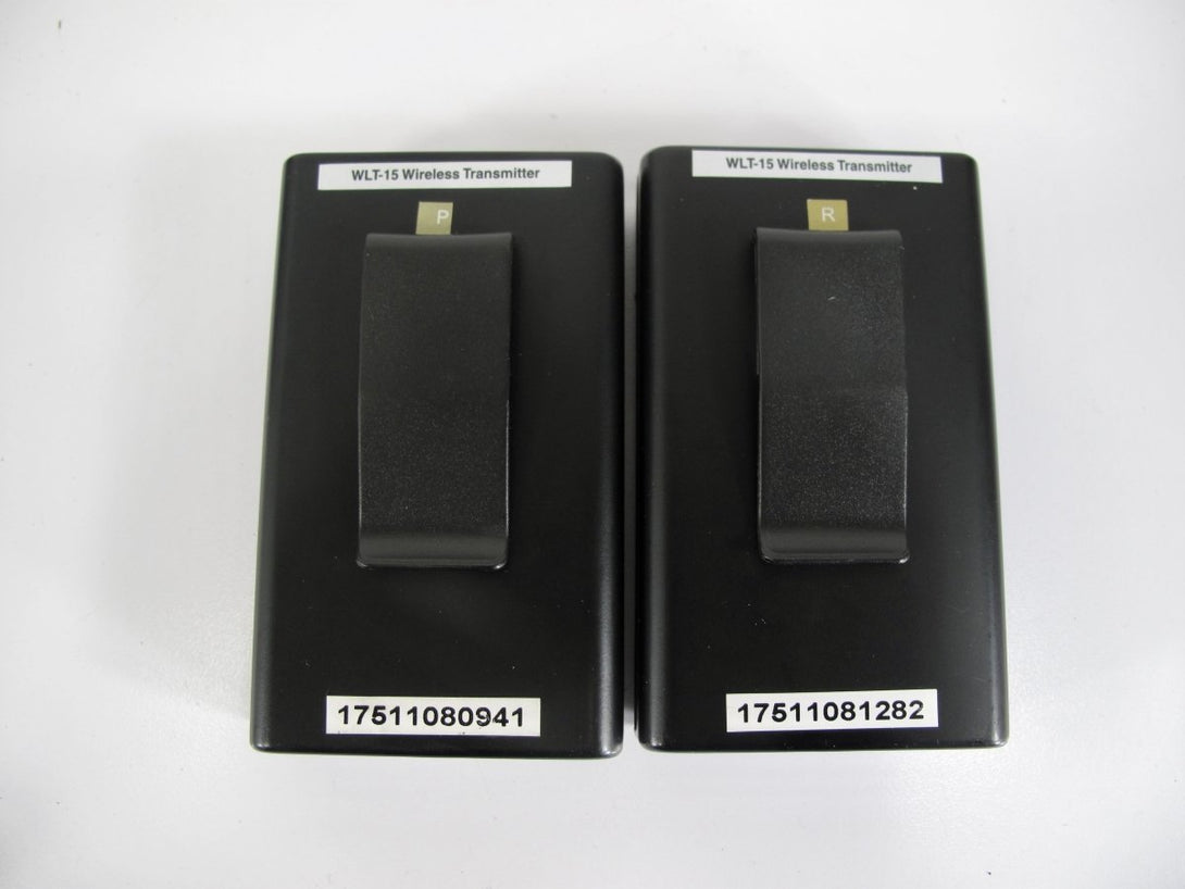 Nady DKW - Duo LT Dual Channel VHF Lapel Microphone System Band P and R - ZeereeZ