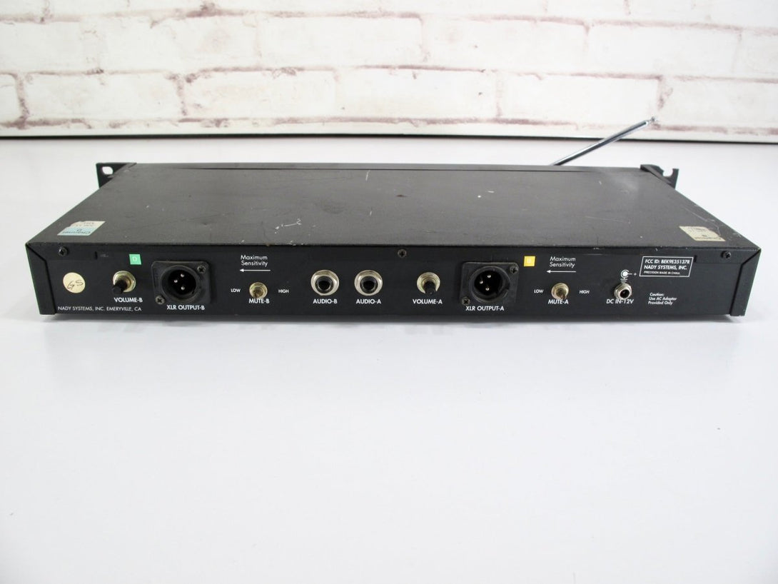 Nady XR - 62 Tru Diversity Wireless VHF Microphone Receiver - ZeereeZ