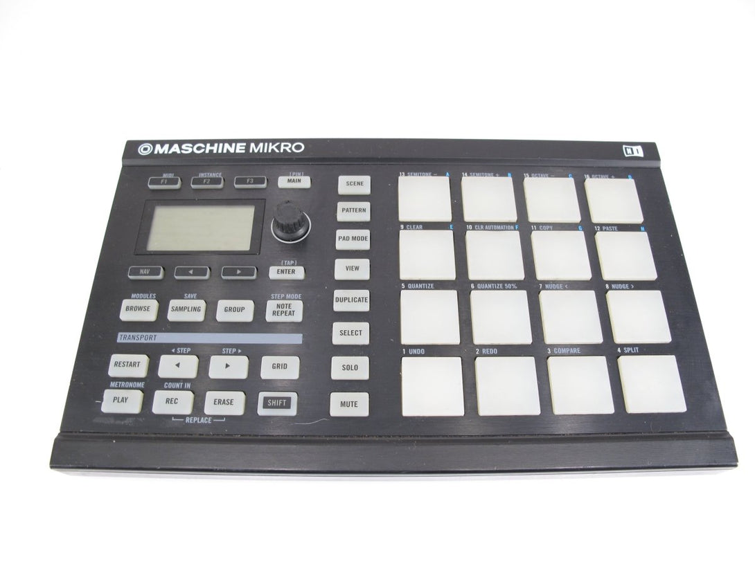 Native Instruments MASCHINE MIKRO Drum Sample Pad Controller Interface - ZeereeZ