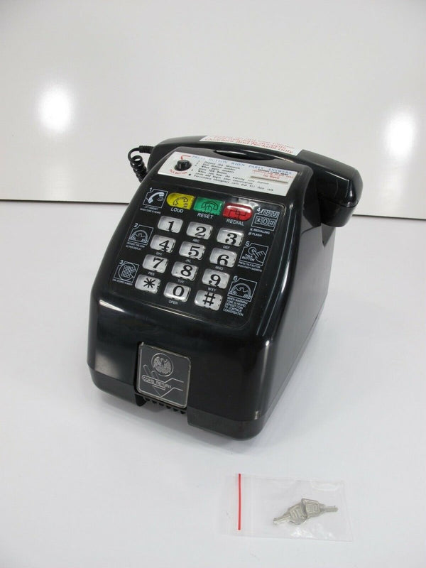 New Pay Phone HAC CY864 - TXB Hotel Business Payphone w/ Keys - ZeereeZ