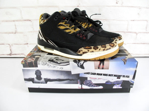 Nike Air Jordan 3 Retro SE Animal Instinct CK4344 - 002 Size 10.5 - ZeereeZ