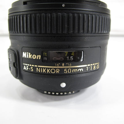Nikon AF - S Nikkor 50mm f:1.8G SWM Aspherical Prime Camera Lens - ZeereeZ