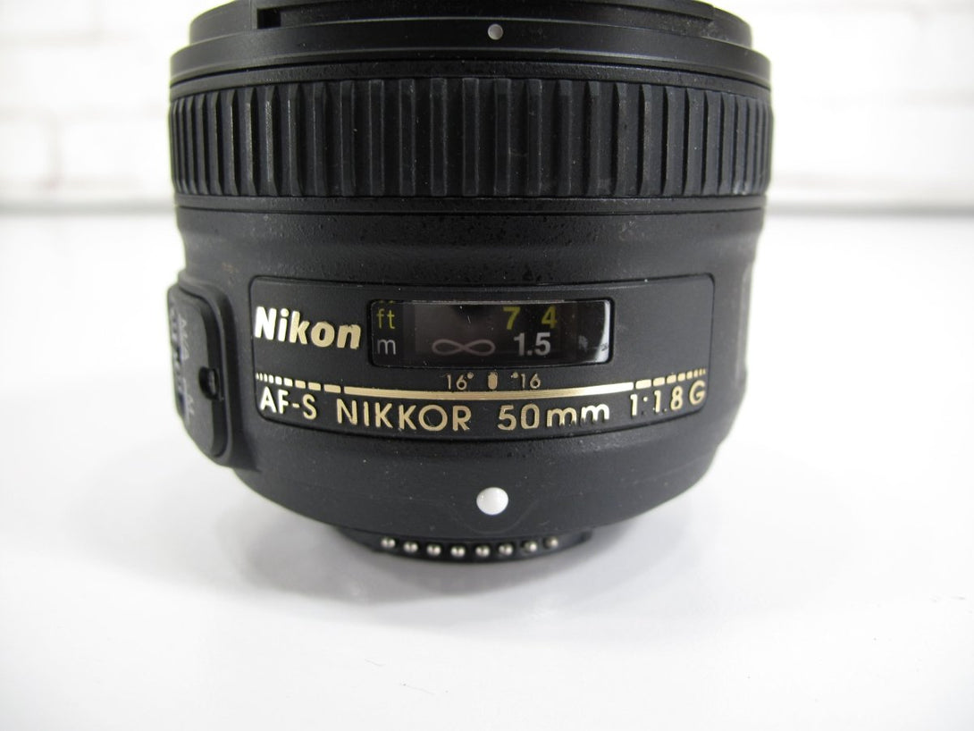 Nikon AF - S Nikkor 50mm f:1.8G SWM Aspherical Prime Camera Lens - ZeereeZ