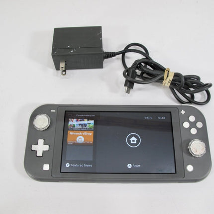 Nintendo Switch Lite HDH - 001 Gray Handheld Portable Video Game Console - ZeereeZ