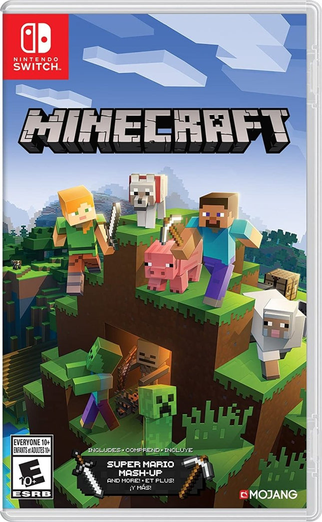 Nintendo Switch Minecraft Video Game Cartridge Sealed - ZeereeZ