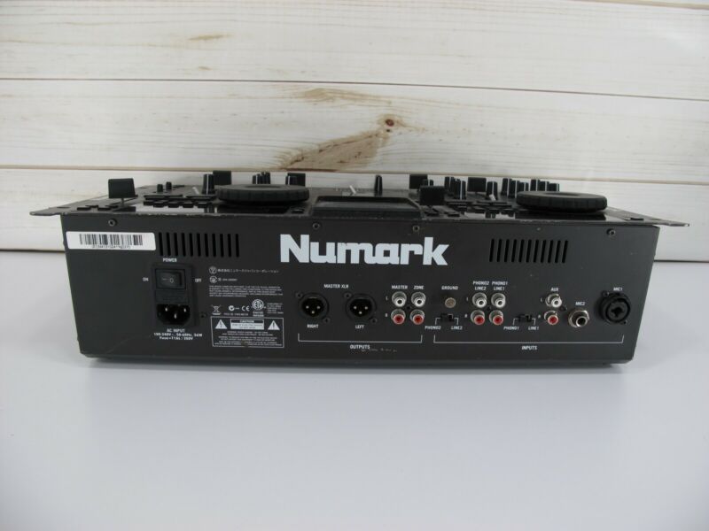 Numark CD Mix Bluetooth Dual Deck CD Vinyl Scratch Console System - ZeereeZ