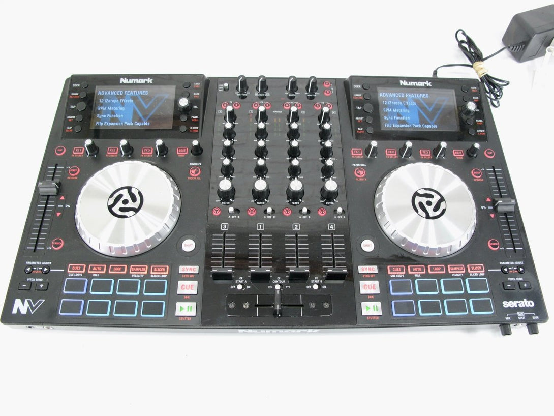 Numark NV Professional DJ Serato Interface 4 Channel Dual Screen Controller - ZeereeZ
