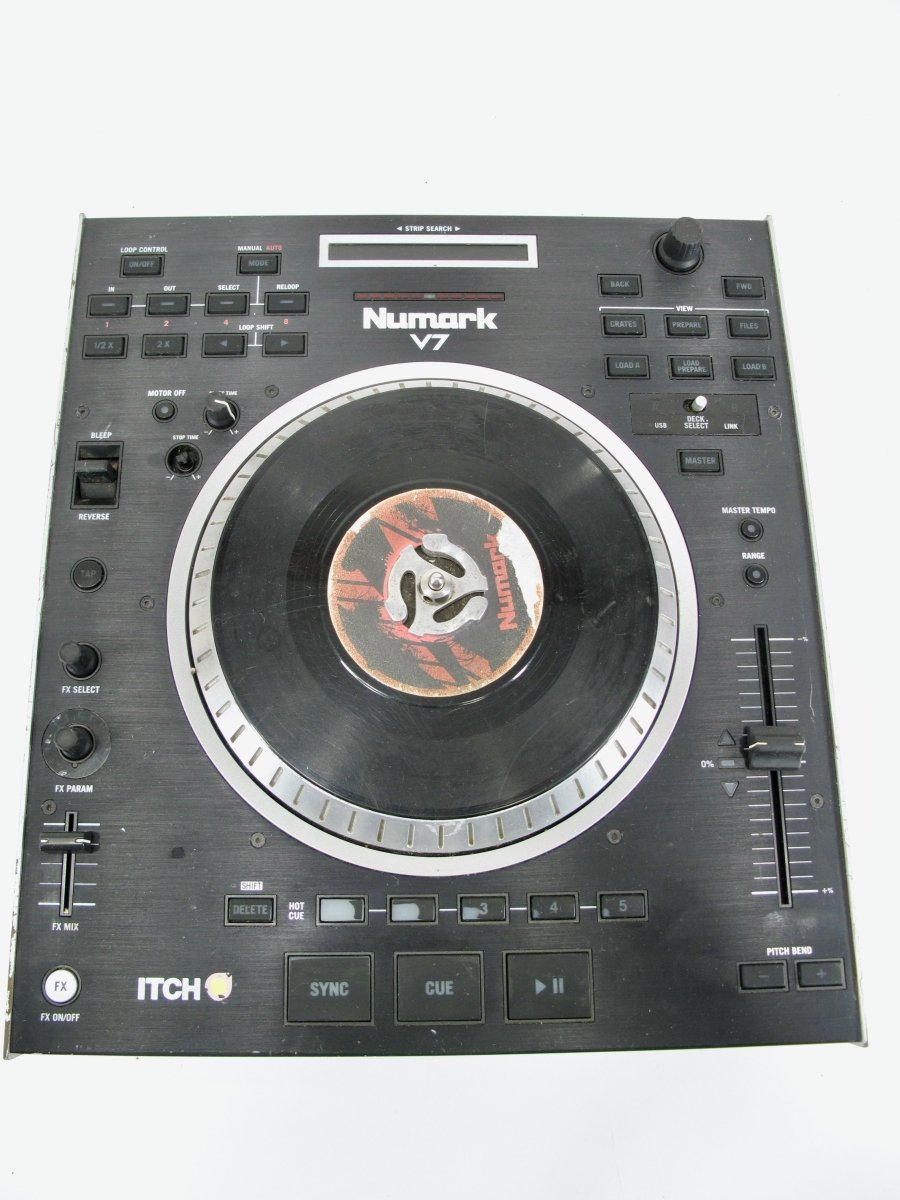 Numark V7 Itch Professional DJ Turntable Controller Interface - ZeereeZ