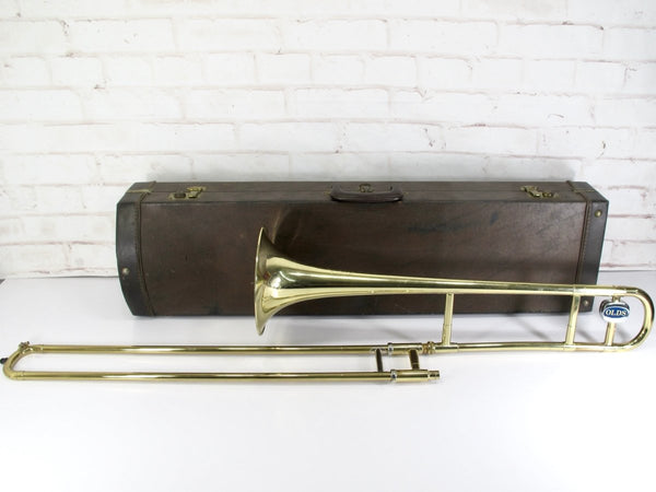 Olds Ambassador 1970s Fullerton CA Slide Trombone w/ Case - ZeereeZ