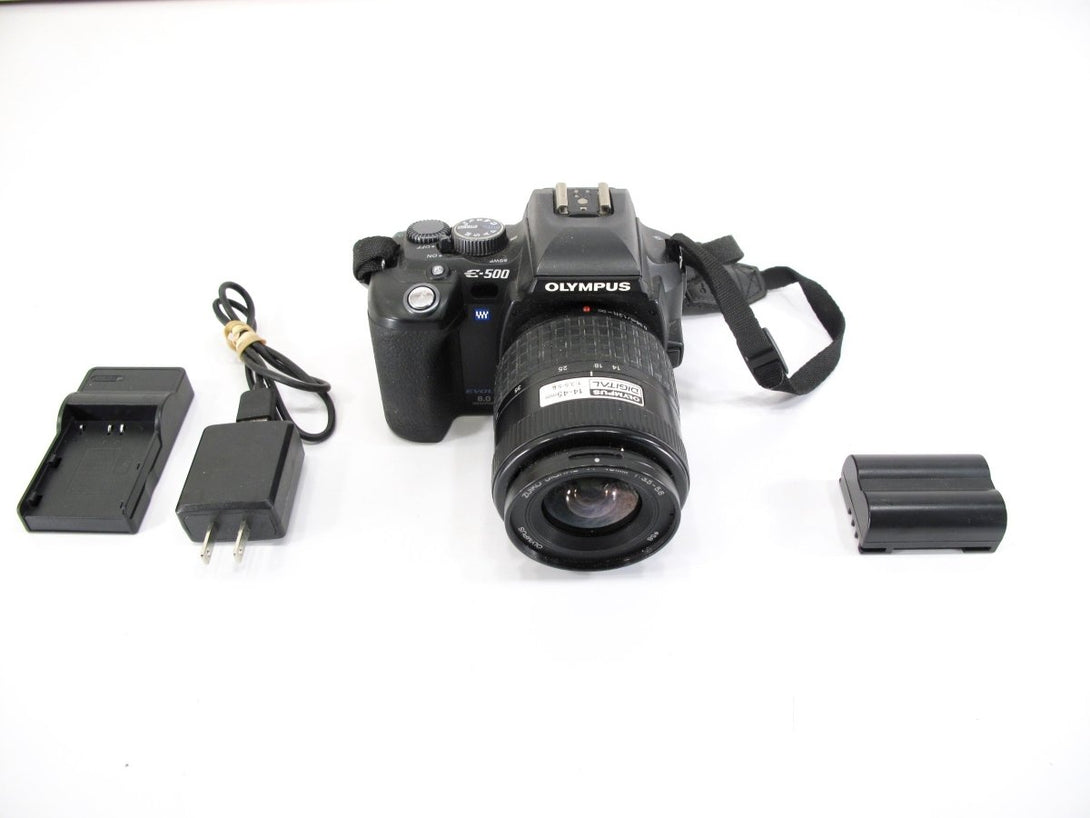 Olympus EVOLT E - 500 8.0MP Digital SLR Camera w/ 14 - 45 Zuiko Lens - ZeereeZ