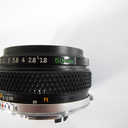 Olympus OM 50mm f/1.8 Auto - S Zuiko Prime Camera Lens Japan - ZeereeZ