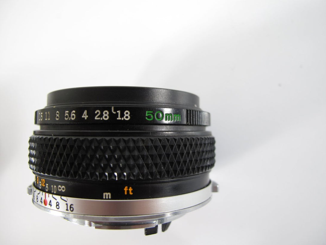 Olympus OM 50mm f/1.8 Auto - S Zuiko Prime Camera Lens Japan - ZeereeZ