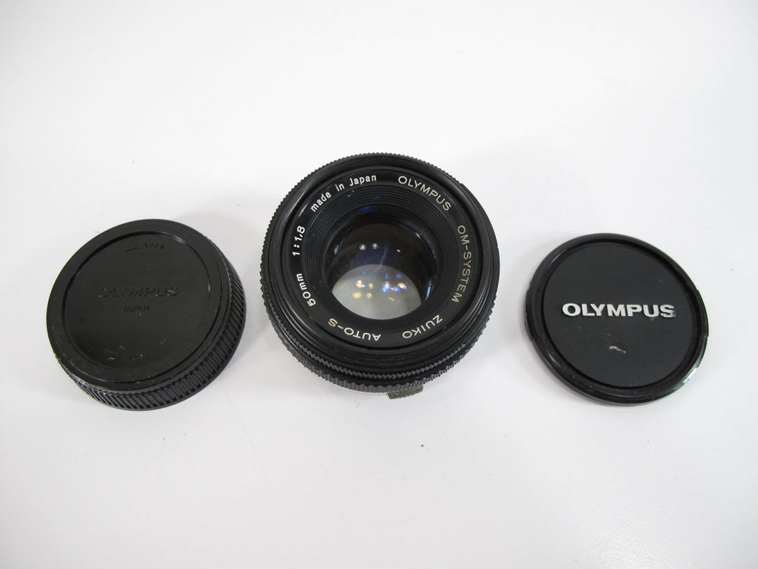 Olympus OM 50mm f/1.8 Auto - S Zuiko Prime Camera Lens Japan - ZeereeZ